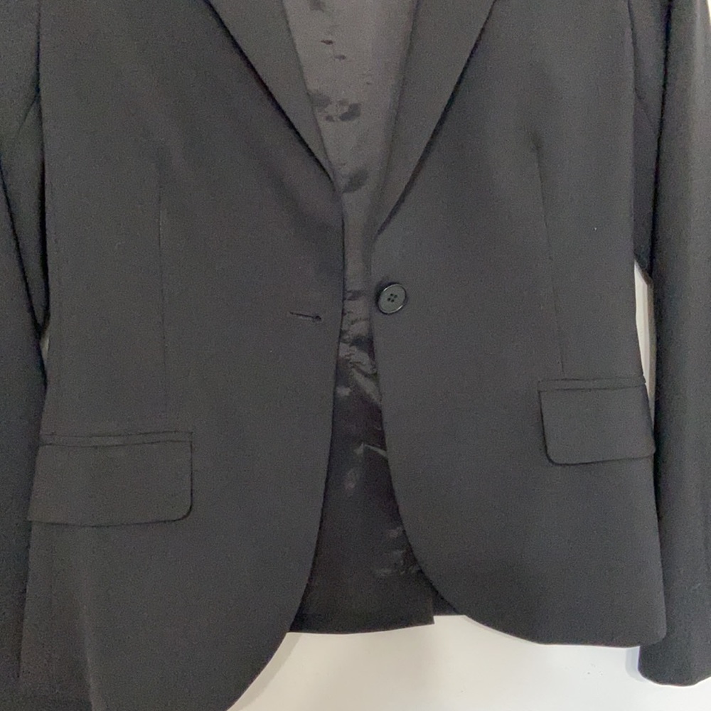 Theory Wool Blend Single Button Blazer - image 7